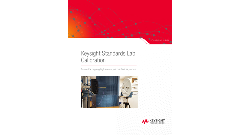Keysight Standards Lab Calibration